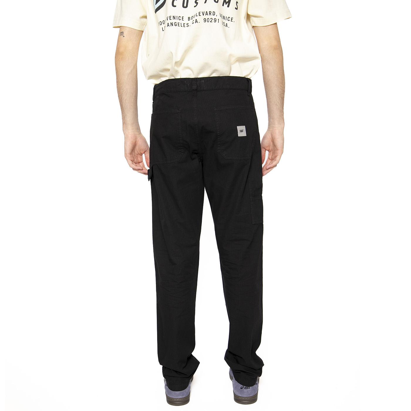 Ripstop Carpenter Pant - Pantaloni Uomo Neri 6080148-10158  CAT 