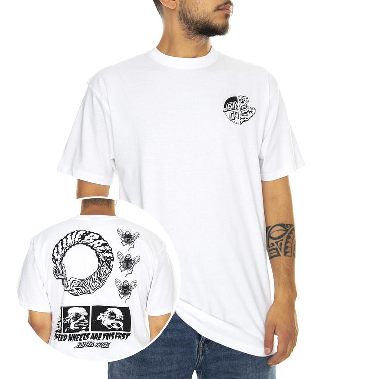  This Fast Tee White  SANTA CRUZ 