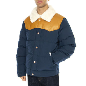 Puffer Jacket Navy - Giacca Uomo Multicolore 112357741-BLUE  WRANGLER 