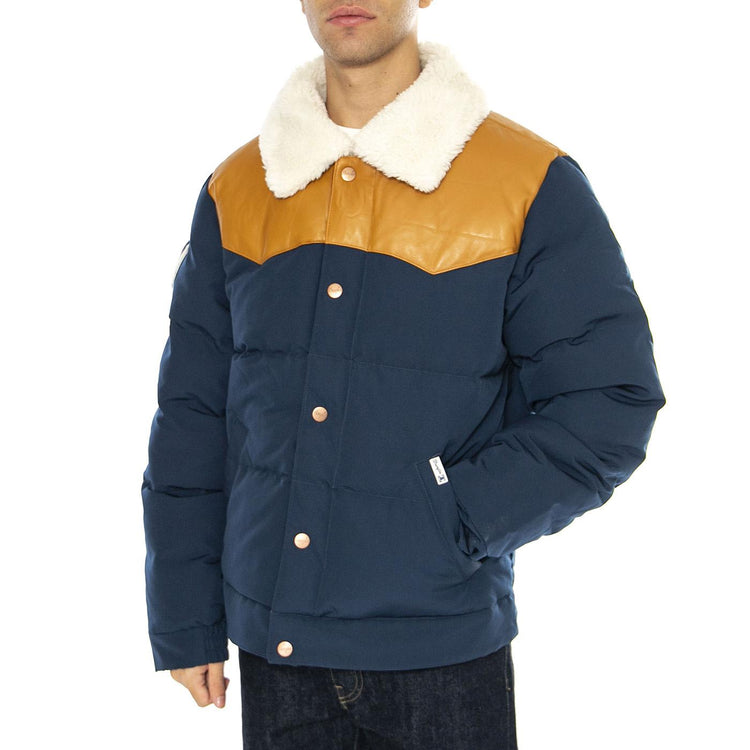 Puffer Jacket Navy - Giacca Uomo Multicolore 112357741-BLUE  WRANGLER 
