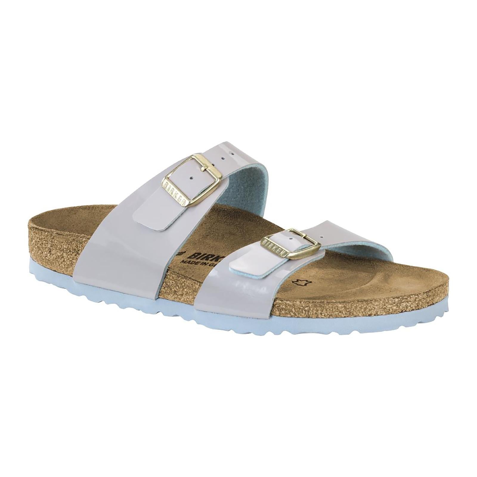 Sydney two tone light gray, Birko Flor Patent 1008118  BIRKENSTOCK 