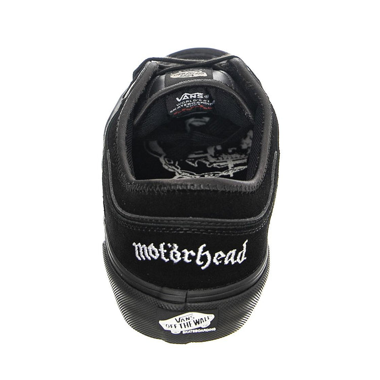 Vans x Motorhead Rowley Moto Black - Scarpe Stringate Profilo Basso Uomo Nere VN0005V7BKA1  VANS 