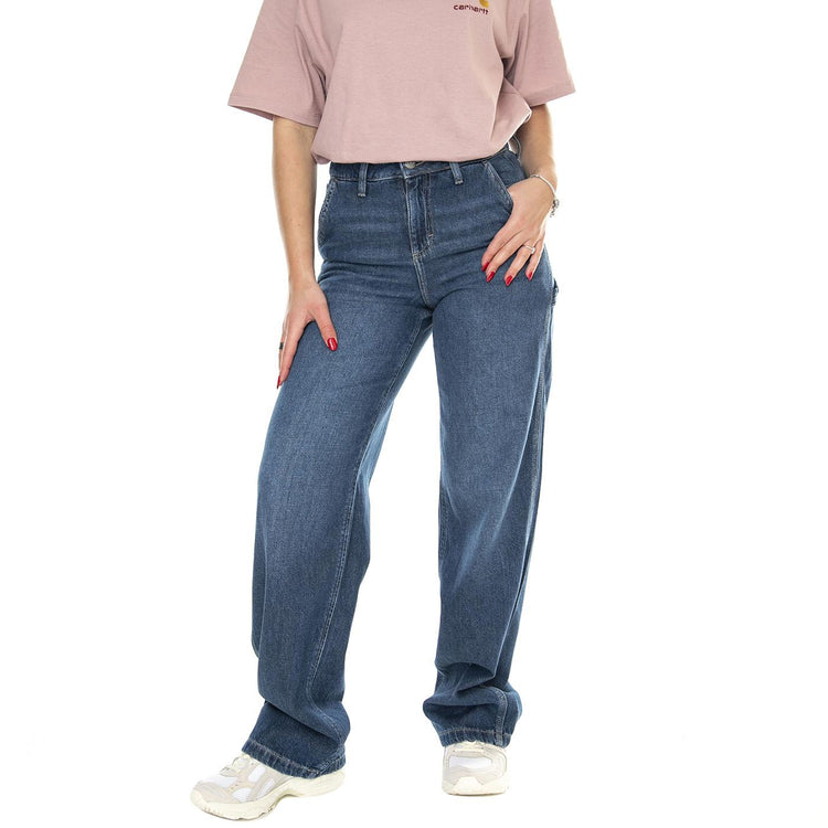 Loose Carpenter Rules of Wisdom - Pantaloni Denim Jeans Donna Blu 112348962  LEE 