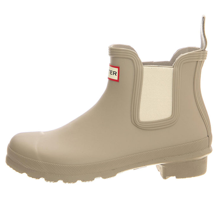 Original Chelsea Boot Skimming Stone / Sand - Stivaletti Donna Beige HUSWFS2078RMA-SKD  HUNTER 