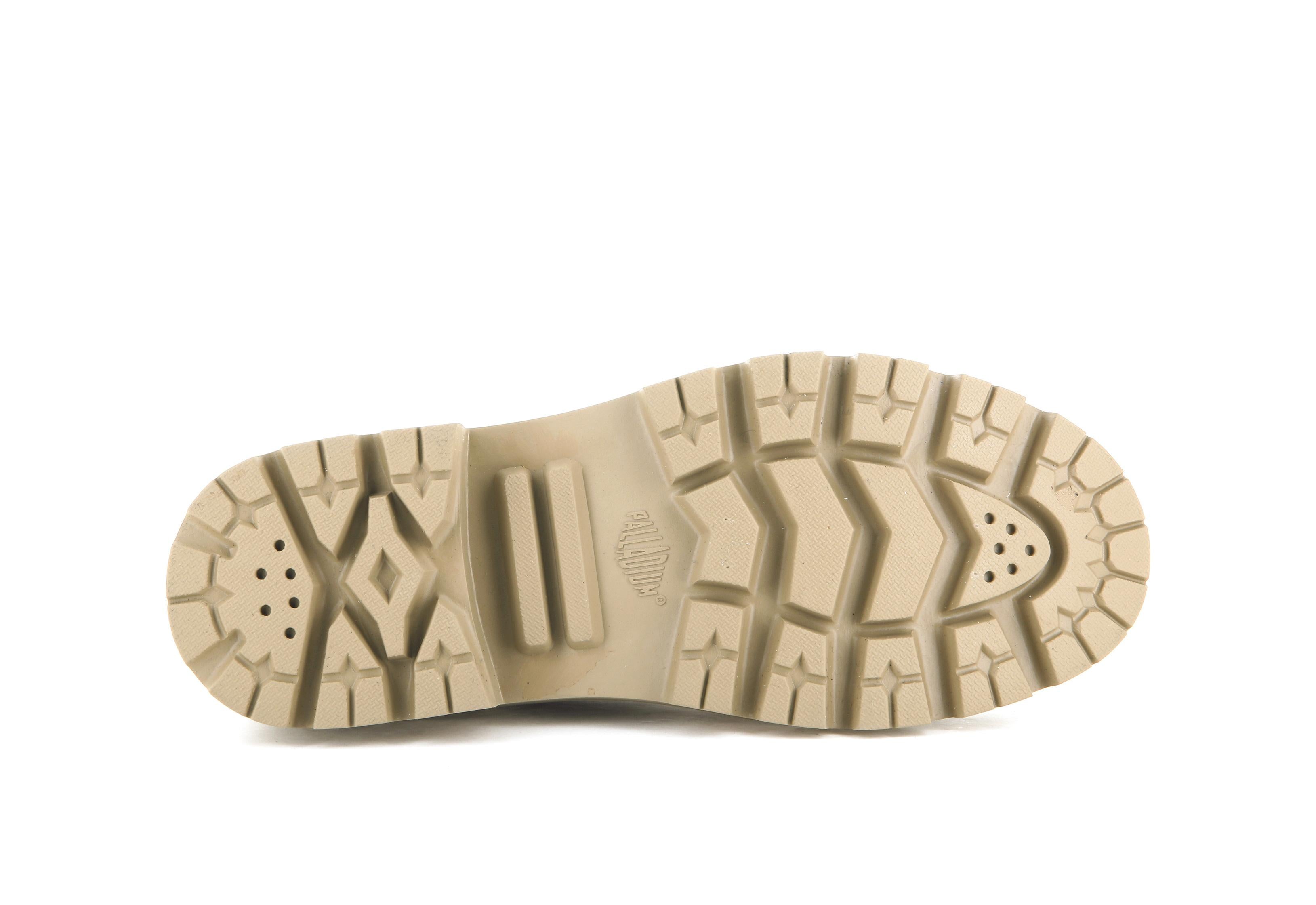 Pallabase Chelsea Leather Dear Brown - Scarpe Stringate Profilo Alto Donna Marroni PAS97970-252-M  PALLADIUM 