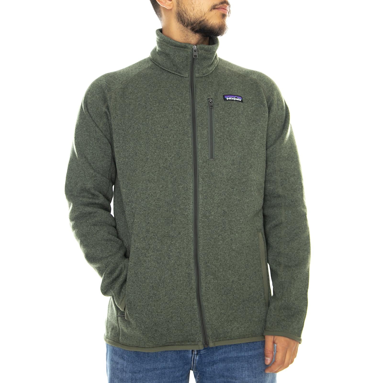 M's Better Sweater Jkt Green - Felpa con Zip Uomo Verde 25528-INDG  PATAGONIA 