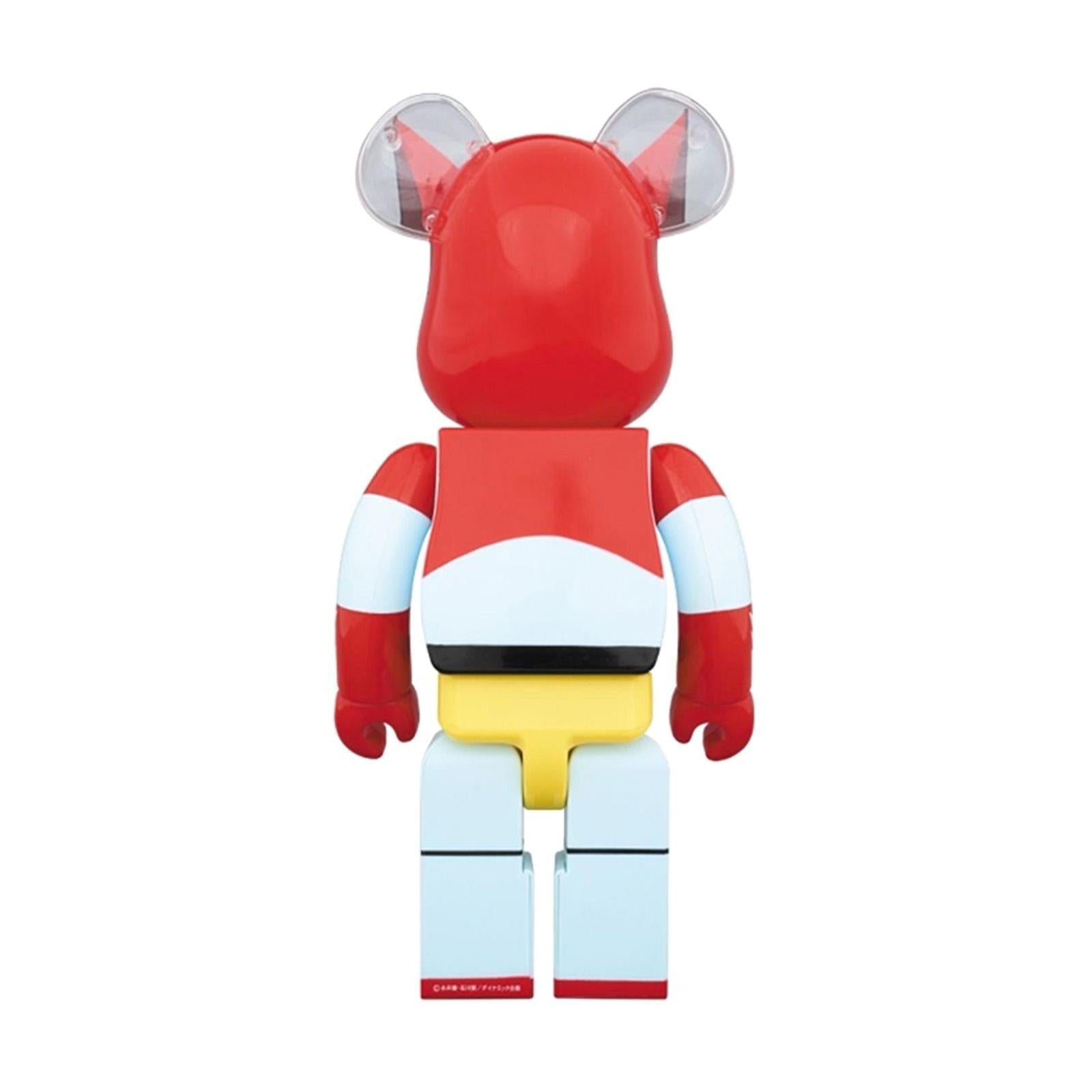 Bearbrick Great Mazinger - Multicolor - Pupazzo Gadget Toy 400% KKMD400GMAZ  MEDICOM TOY 