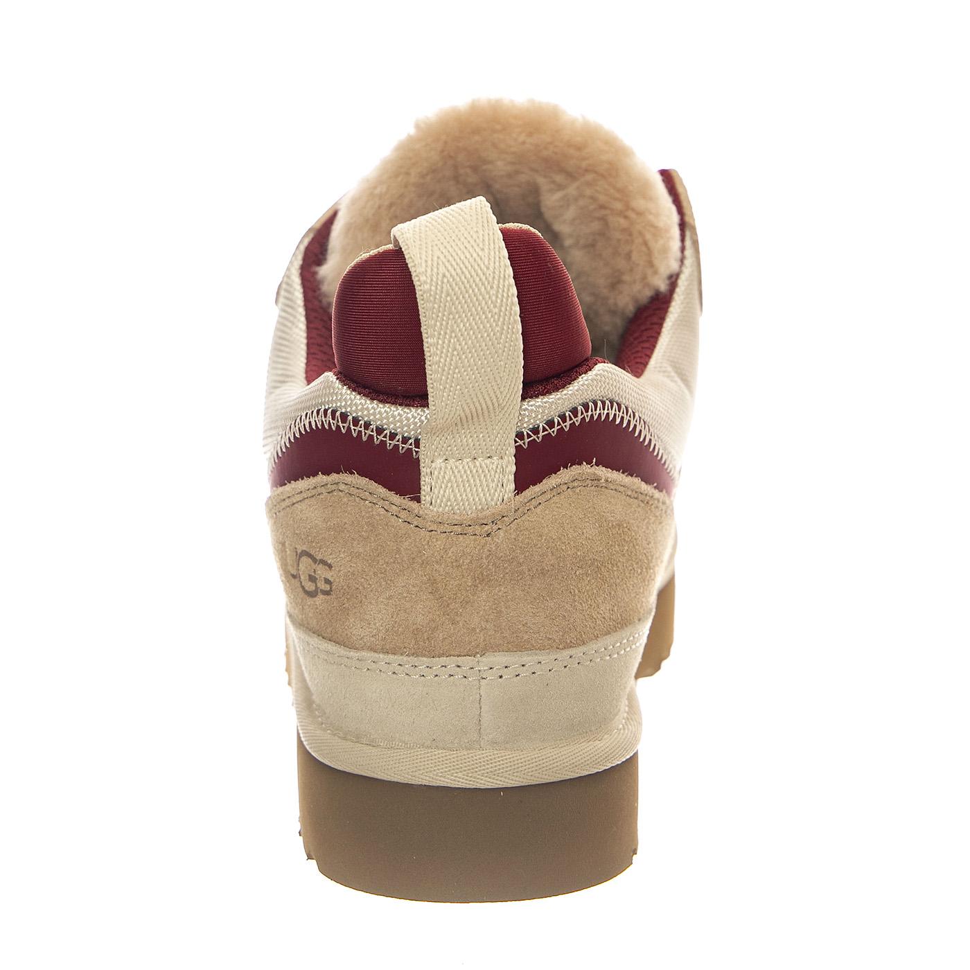 M Lowmel Driftwood / Biking Red - Scarpe Stringate Uomo Beige 1170750-DWD . UGG 