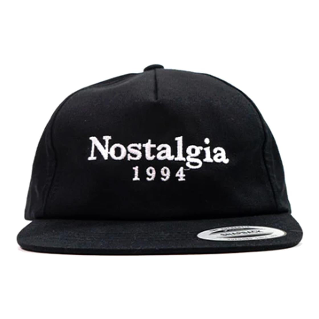 Nostalgia Cap Black - Cappellino con Visiera Nero S22AOGCAP-BLK  USUAL 