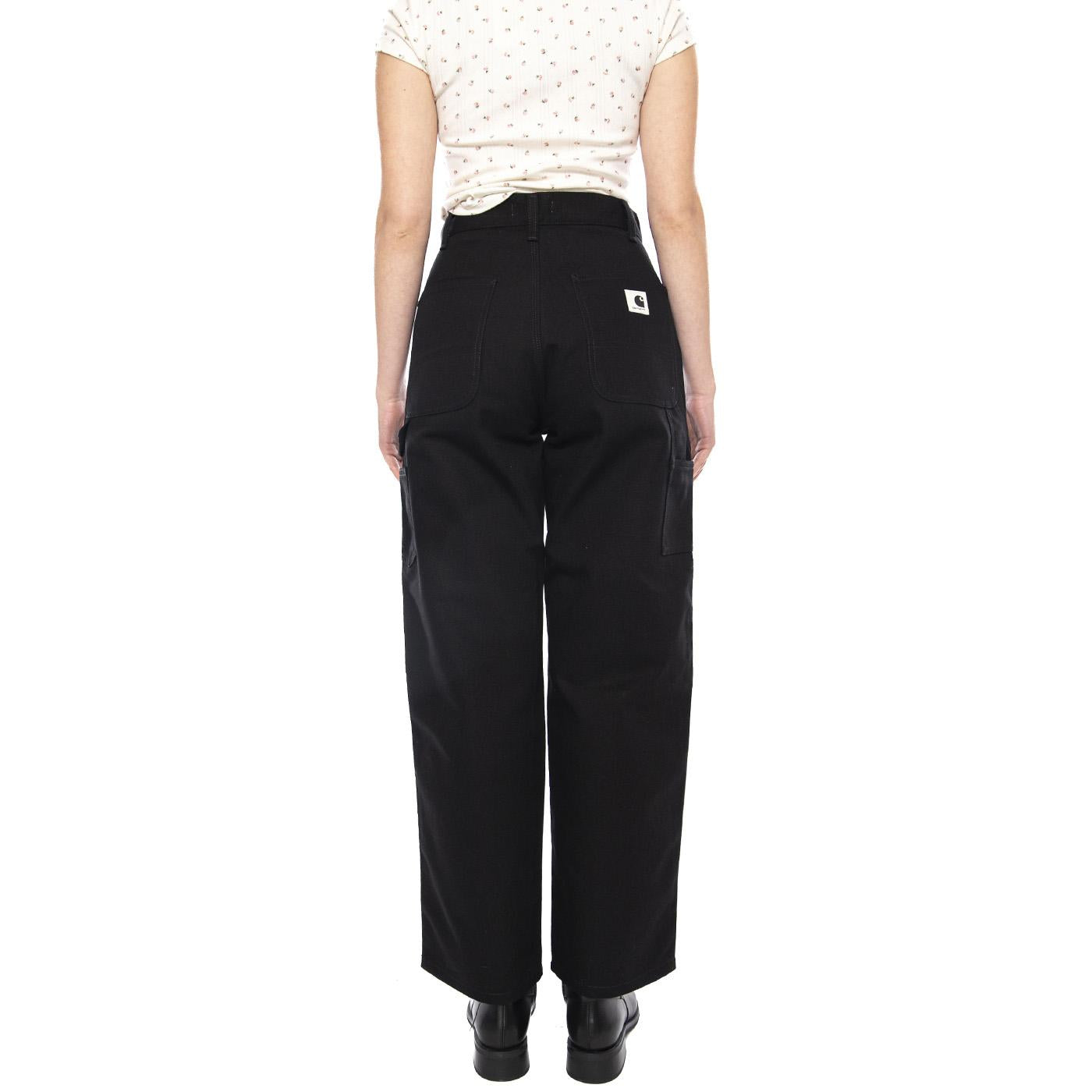 W' Brandon Single Knee Pant Black - Pantaloni Donna Neri I036322 8901 CARHARTT WIP 