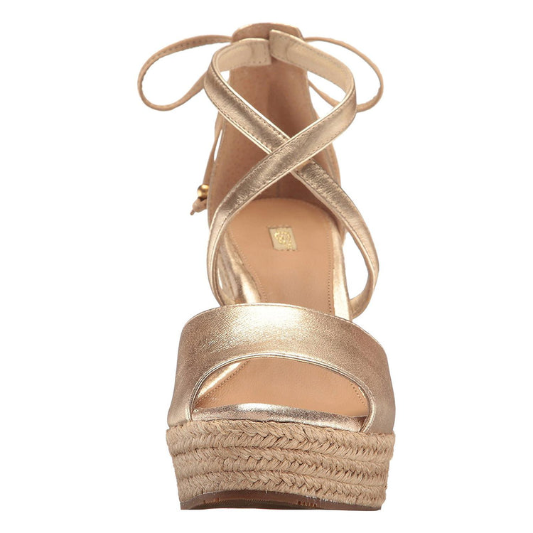 Womens Reagan Metallic Gold Sandals UGSREAGMGD1017799W  UGG 