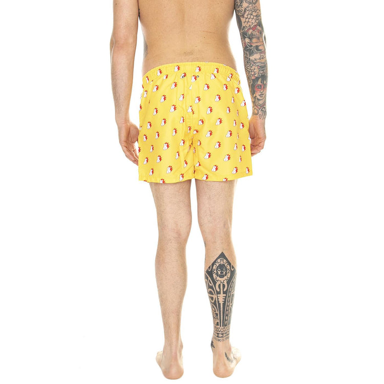 Bunny Swimshorts 2200 - Costume da Bagno Uomo Giallo BUN116-2200-2200  HAPPY SOCKS 