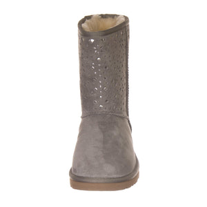 CLASSIC SHORT FLORA LIGHT GREY UGSCLSFLOLGY1010287W  UGG 