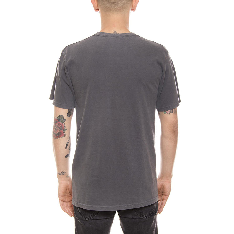 CLASSIC ROOTS PIG. DYE PKT TEE BLACK 1944039-BLACK  STUSSY 