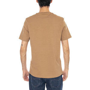 Plain T-Shirt Tigers Eye - Maglietta Girocollo Uomo Marrone TS400VOG-X851 . LYLE & SCOTT 
