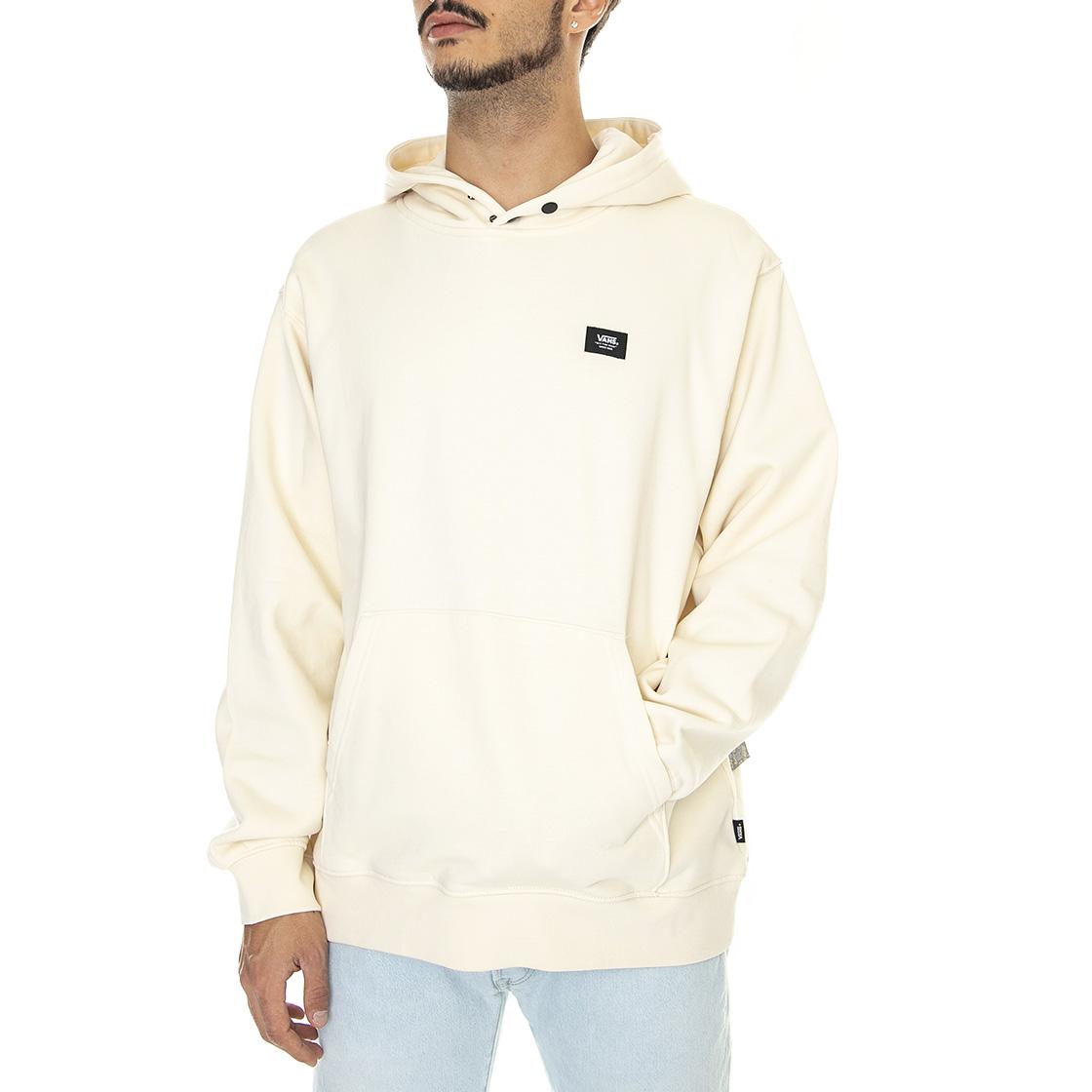Snap Hood Po White - Felpa con Cappuccio Uomo Beige VN0000BK3KS1  VANS 