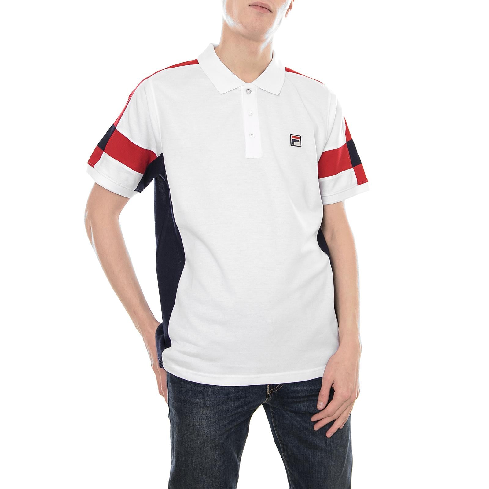 Prago Panel Polo white-peacoat 684367-B22  FILA 