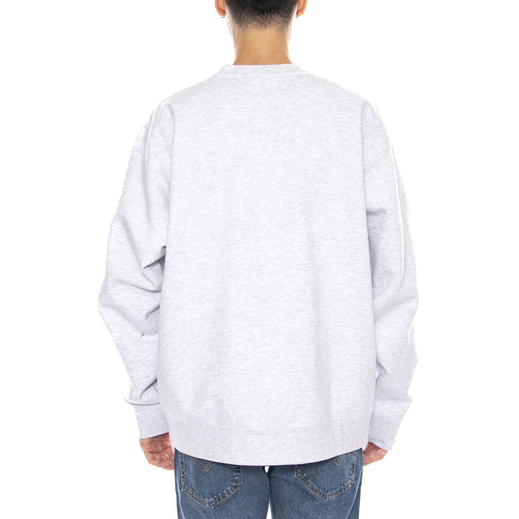 Digable Crew Fleece Ash Grey -- Felpa Girocollo Uomo Grigia 112480158 AGRY OBEY 