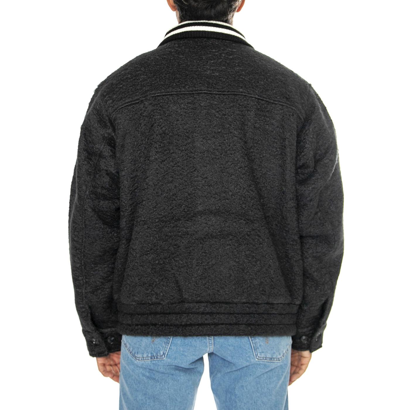 Saunders Blouson Jacket Black - Giacca Uomo Nera 121800571-BLK  OBEY 