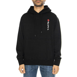 Kamifuji Hoodie Sweat Black - Felpa con Cappuccio Uomo Nera I031106.89.67.  EDWIN 