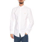 Brewer LS BD Shirt White - Camicia Uomo Bianca F4WSB060 104 FARAH 