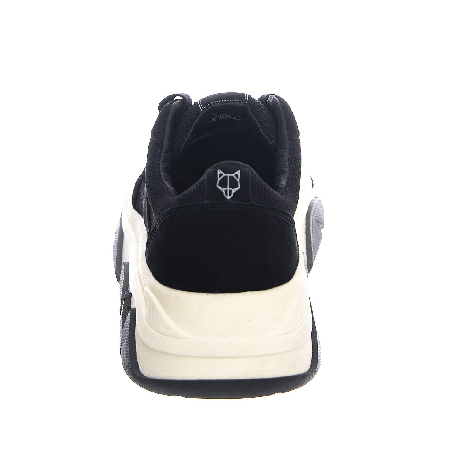 Waves Sneakears - Black Combo - Scarpe Profilo Basso Donna Nere NWSWAVES-BLACK  NAKED WOLFE 