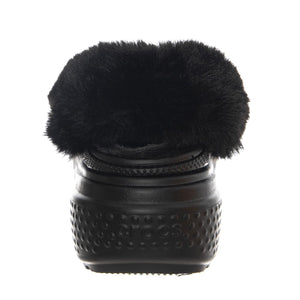 Stomp Lined Clog BLK - Sandali Donna Neri CR.208546-BLK  CROCS 