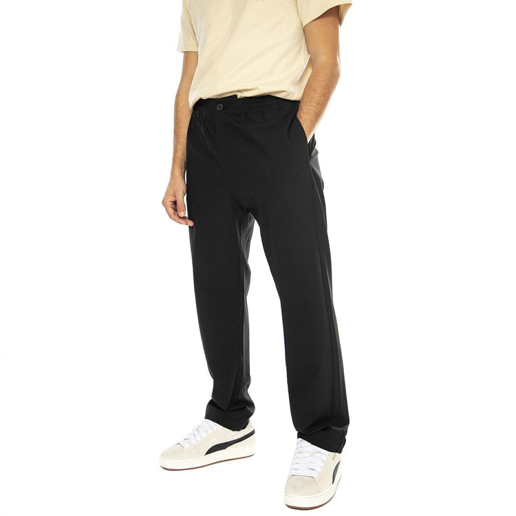 Johanson Black - Pantaloni Uomo Neri 331231-110  ELVINE 
