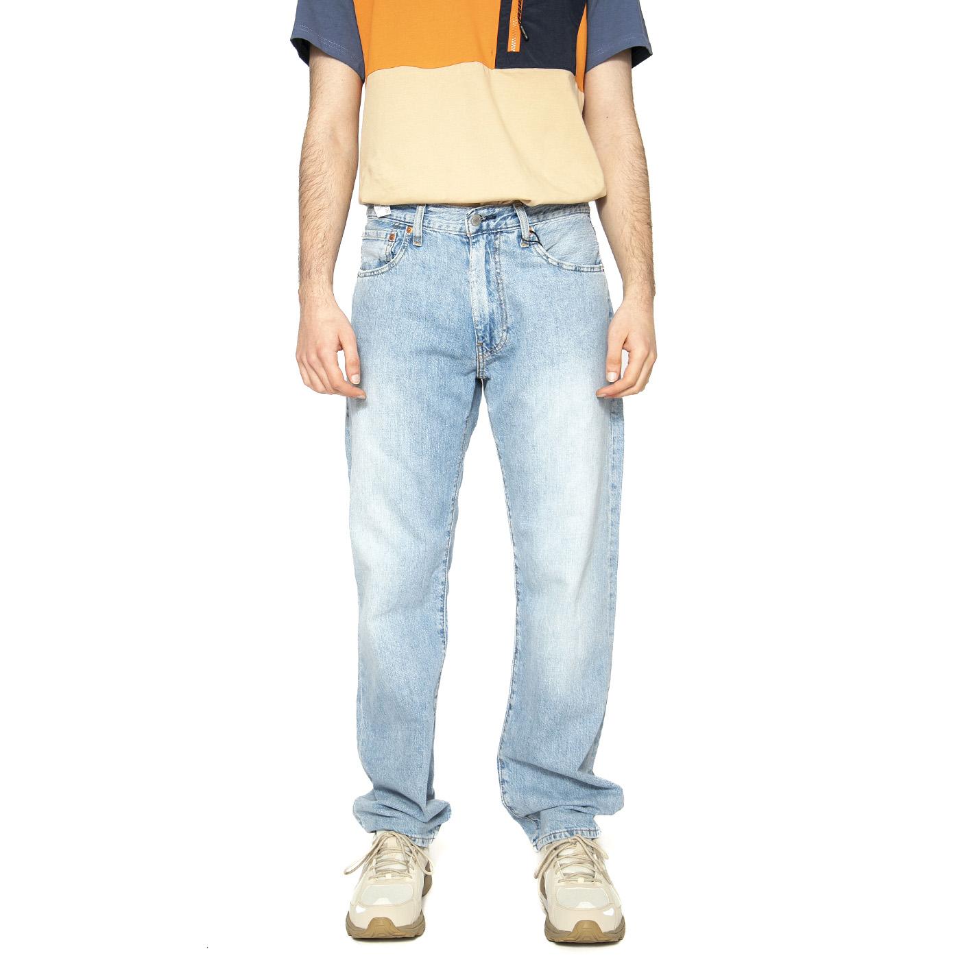 555 Relaxed Straight Call Me Again LTWT - Pantaloni Denim Jeans Uomo Blu 000LO-0009 . LEVIS 