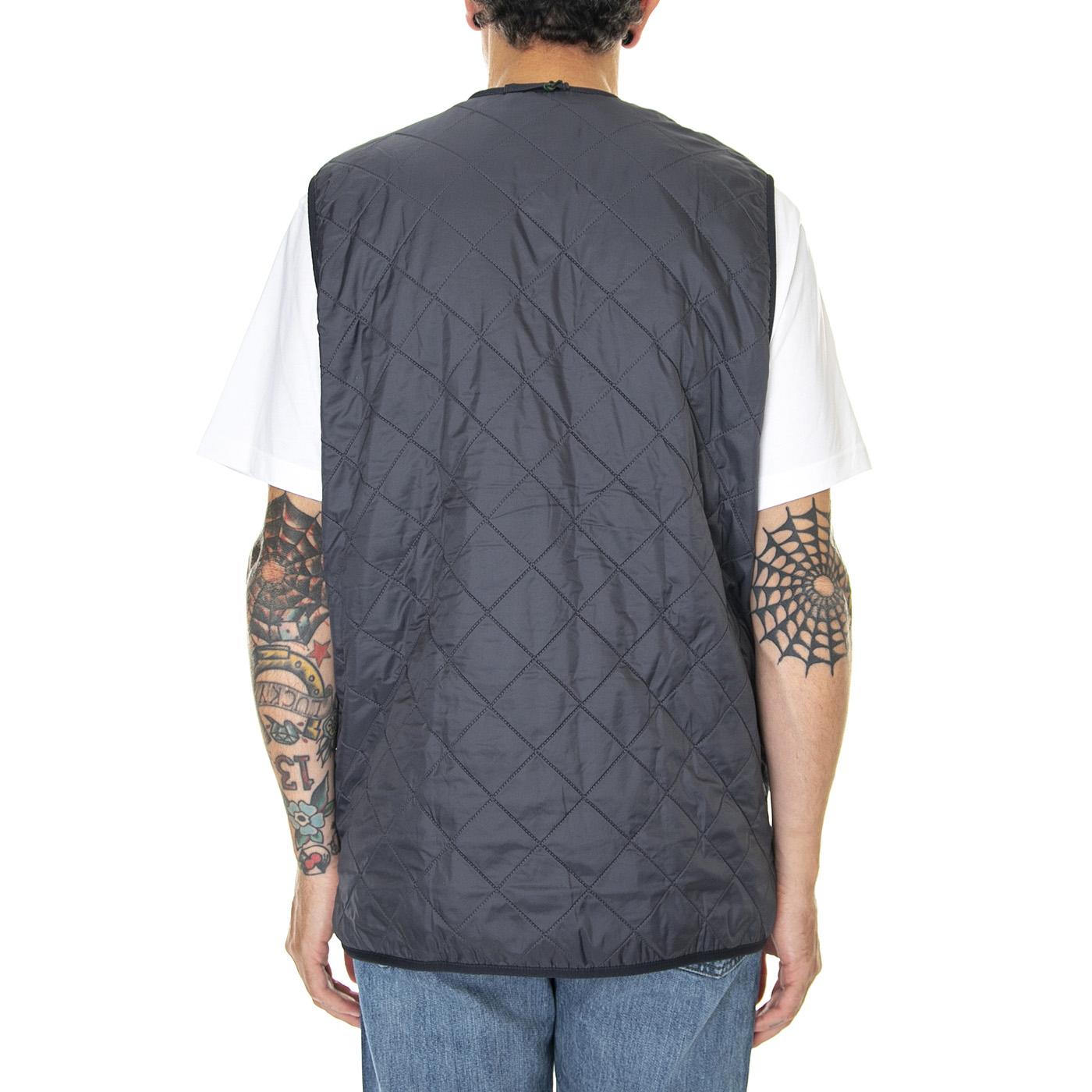Polarquilt Waistcoat Zip Liner Navy - Giacca Smanicata Uomo Blu 222MMLI0002-NY91 . BARBOUR 