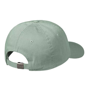 Madison Logo Cap Frosted Green / Black - Cappellino con Visiera Verde I023750.2NFXX  CARHARTT WIP 