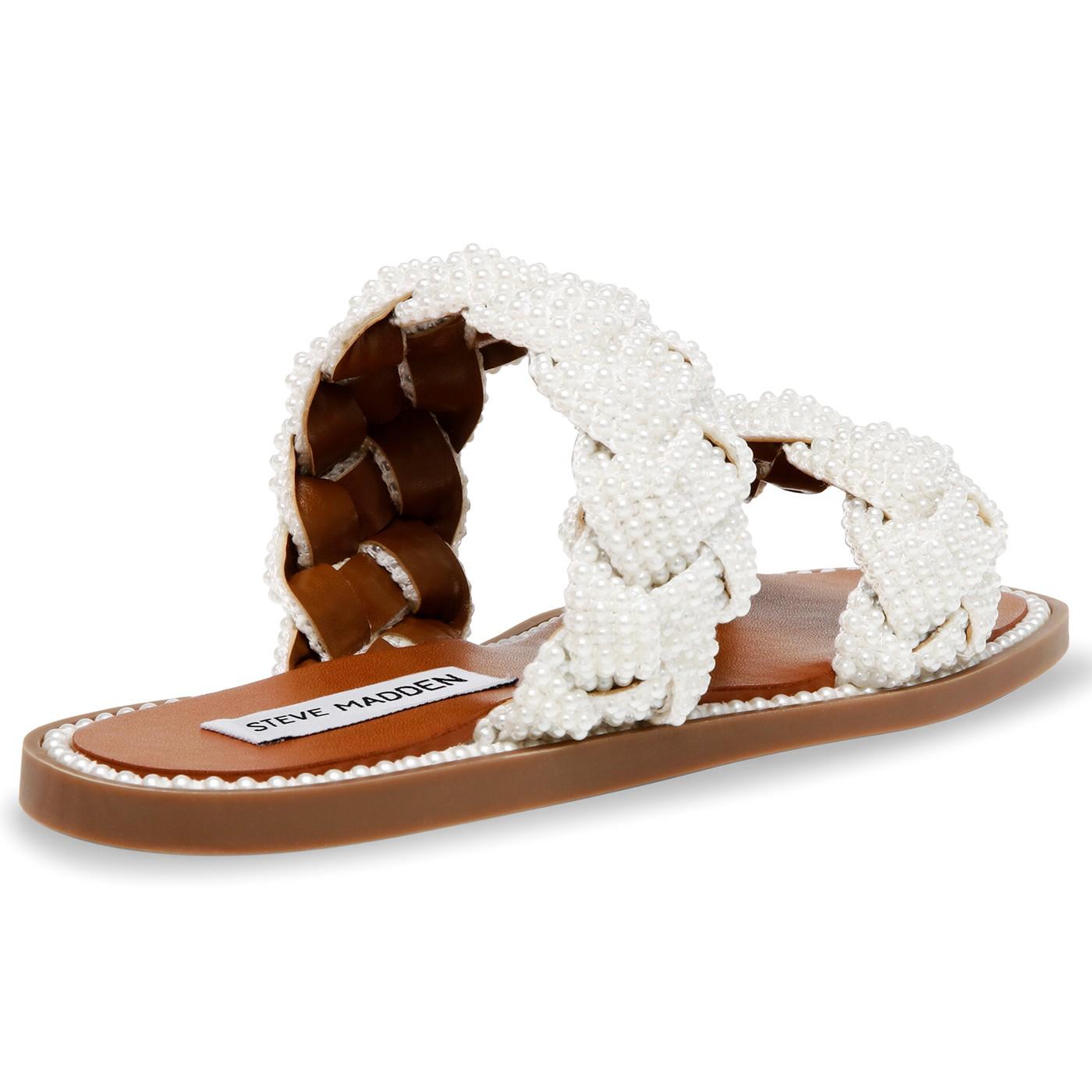 Newbie-P Bone - Sandali Donna Bianchi SMSNEWBIE-P-BON  STEVE MADDEN 