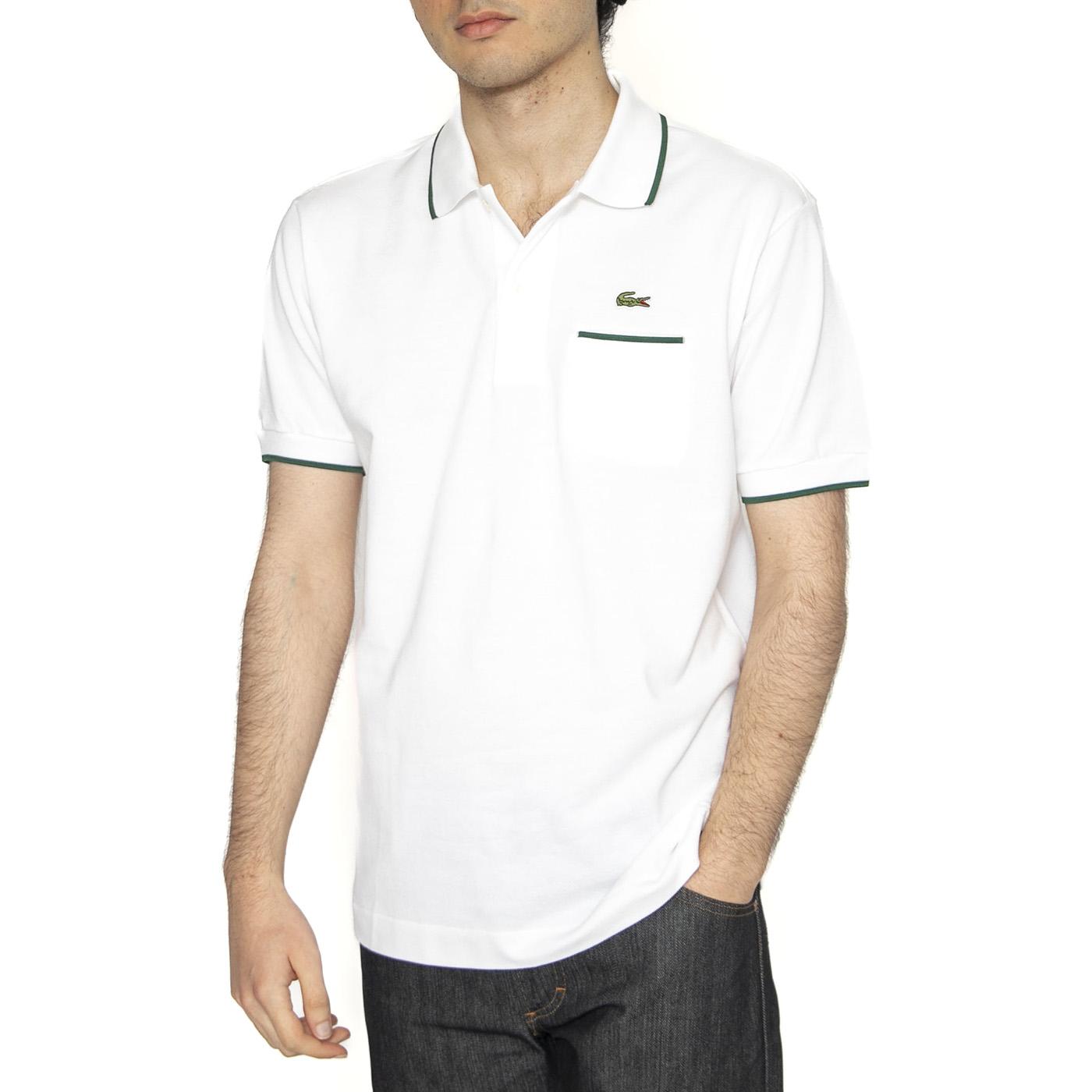 Maglietta M/C 737 Polo Shirt White - Polo Uomo Bianca PH9838-737  LACOSTE 