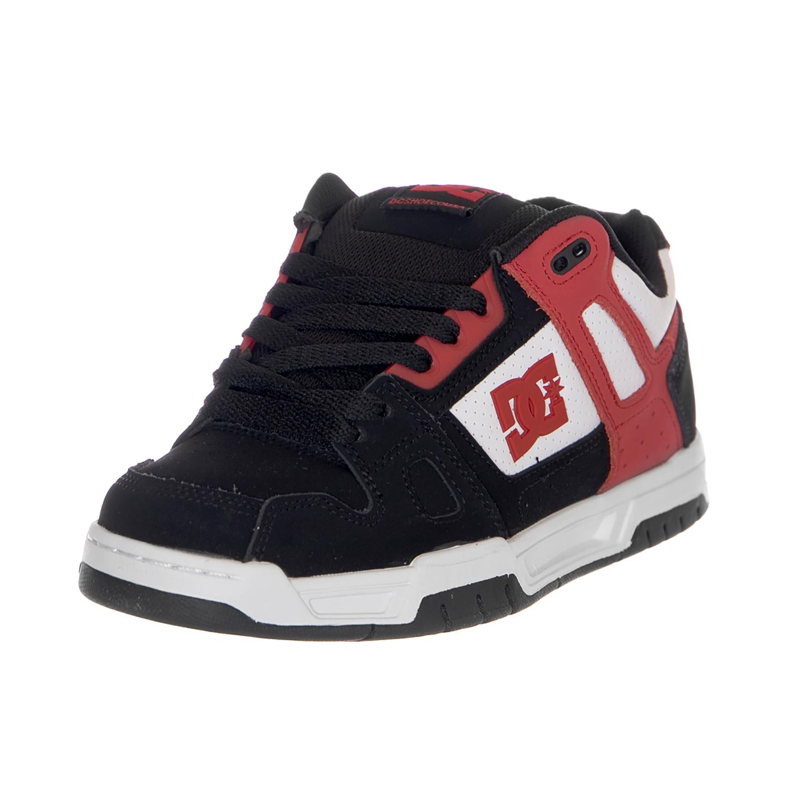 DC Stag Scarpe - Red / Black / White - Scarpe Basse Uomo Rosse / Nere / Bianche 320188  DC 