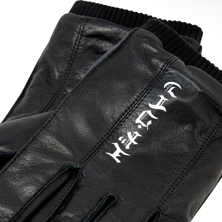 Motor Leather Gloves Black / Navy - Guanti Edwin Neri I034097.2L4.00. . EDWIN 