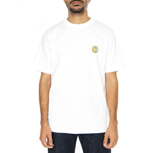 S/S Zipper T-Shirt White - Maglietta Girocollo Uomo Bianca I033961.02XX  CARHARTT WIP 