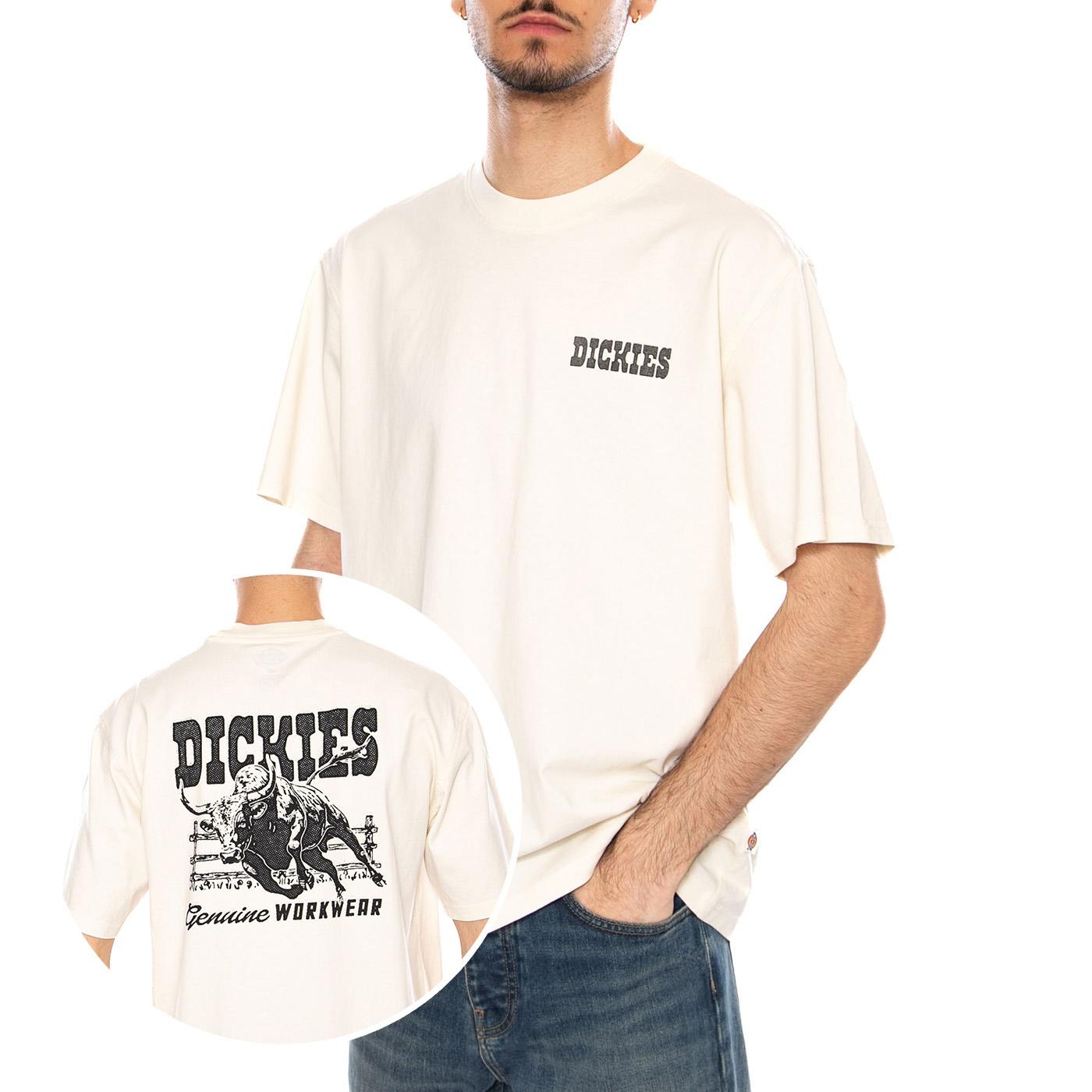 BUTCHELL SS TEE EGYPT - Maglietta Girocollo Uomo Bianca DK0A883B C481 DICKIES 