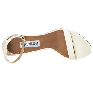 Womens Stecy White Sandals SM-STECY-WHT  STEVE MADDEN 