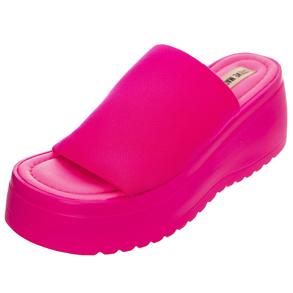 Scrunchy Pink - Sandali Donna Rosa Shocking SMSSCRUNCHY-PNK  STEVE MADDEN 