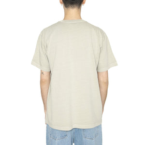 Lowercase Pigment Tee SS Green - Maglietta Girocollo Uomo Verde 131080353-ABS  OBEY 