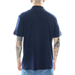 Basic Mc-166 Polo - Blue - Polo Uomo Blu DH2050-166  LACOSTE 