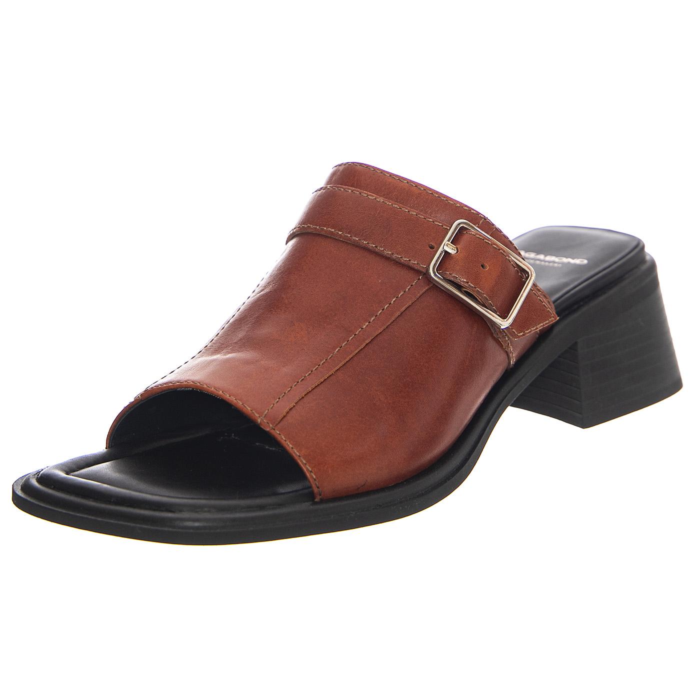 W' Ines Cinnamon Cow Leather Sandals - Sandali Donna Marroni VBS5511-001-10  VAGABOND 
