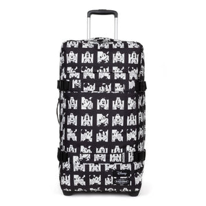 Transit'R S Micket Faces - Valigia Trolley Nera EK0A5BA89E11  EASTPAK 