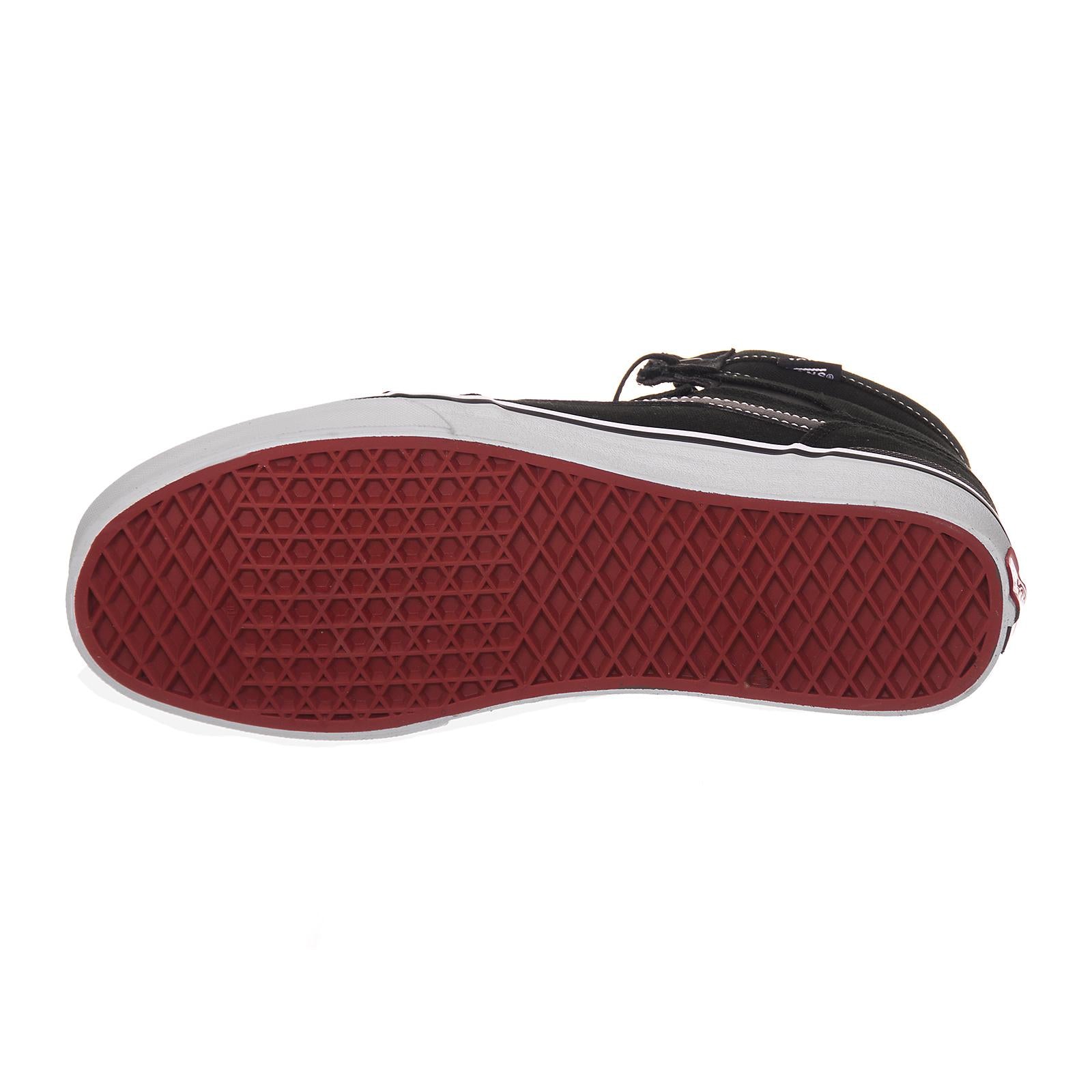 MN SANCTION (Canvas) Black White VUCV187  VANS 