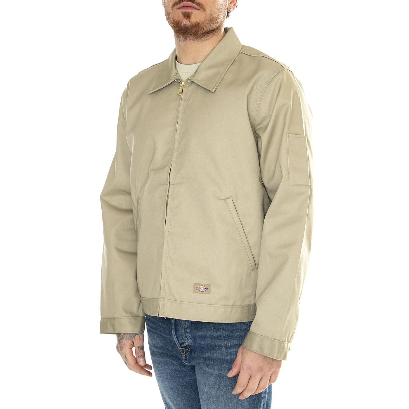 Unlined Eisenhower Jacket Rec Khaki - Giacca Uomo Beige DK0A4Y6UKHK1  DICKIES 