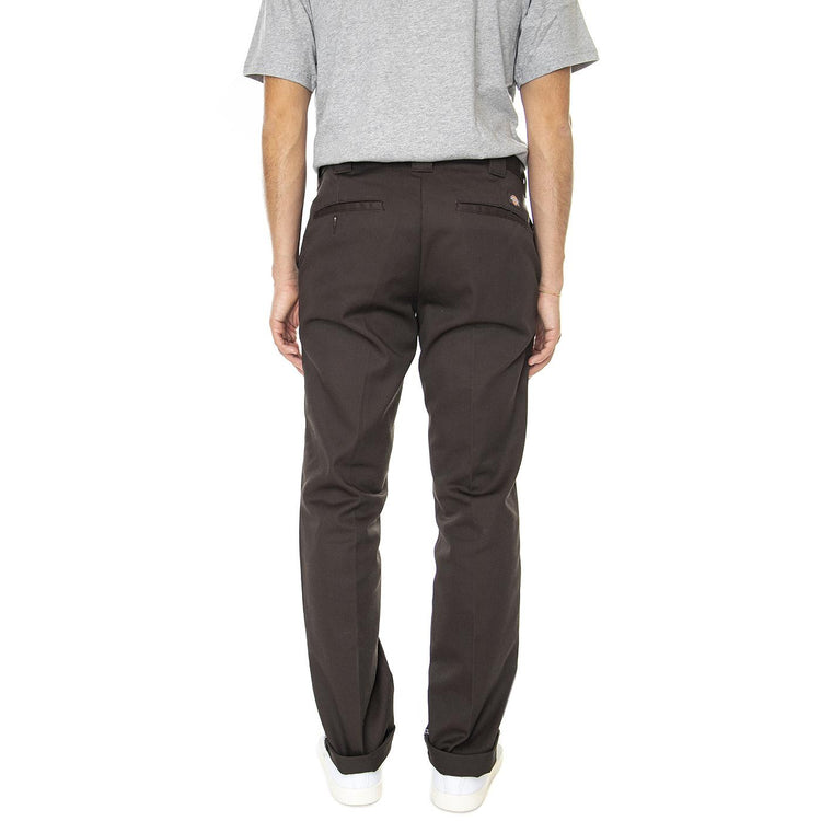 M' 872 Work Pant Rec Dark Brown - Pantaloni Uomo Marroni DK0A4XK8DBX1  DICKIES 