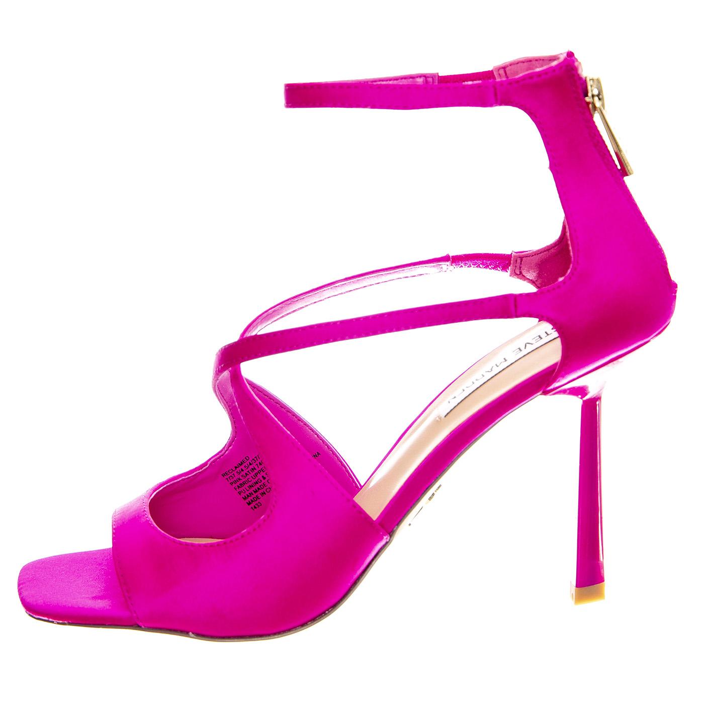 Reclaimed Pink Satin - Sandali Donna Rosa SMSRECLAIMED-PINK  STEVE MADDEN 