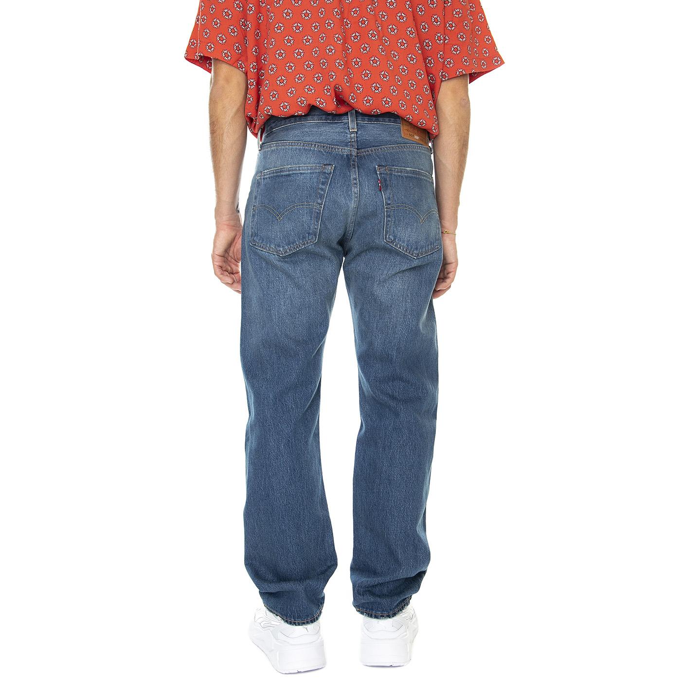 501 Levi's Original 1978 Richie Dx Med Indigo Worn In - Pantaloni Denim Jeans Uomo Blu 00501-3383 . LEVIS 
