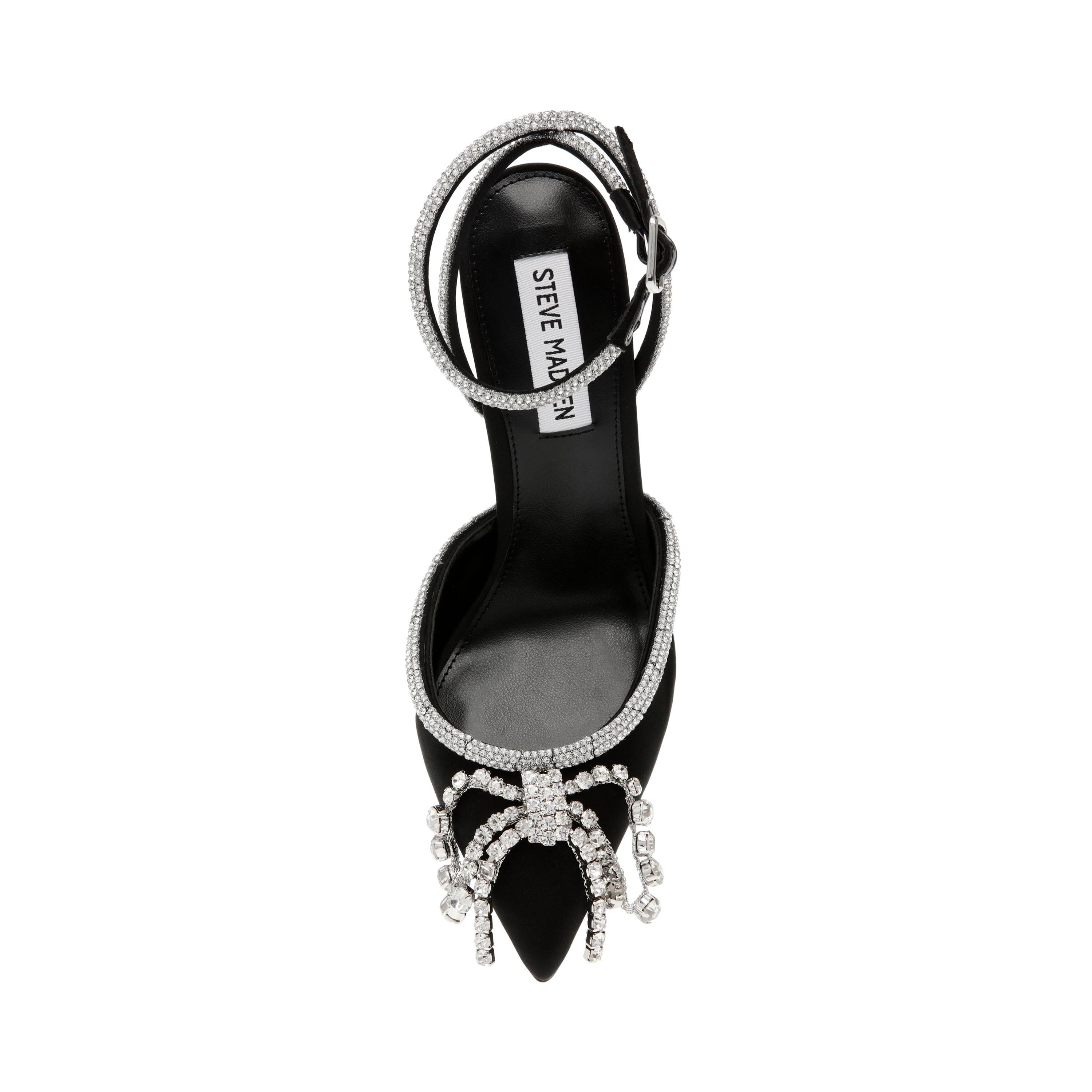 Vibrantly Black Satin - Scarpe Donna Nere SMSVIBRANTLY-486  STEVE MADDEN 