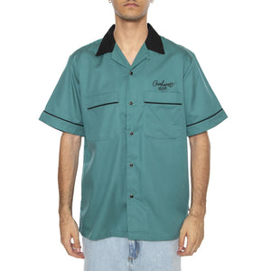 S/S Bowl Shirt Saguaro / Black - Camicia Maniche Corte Uomo Verde I035153.31VXX . CARHARTT WIP 